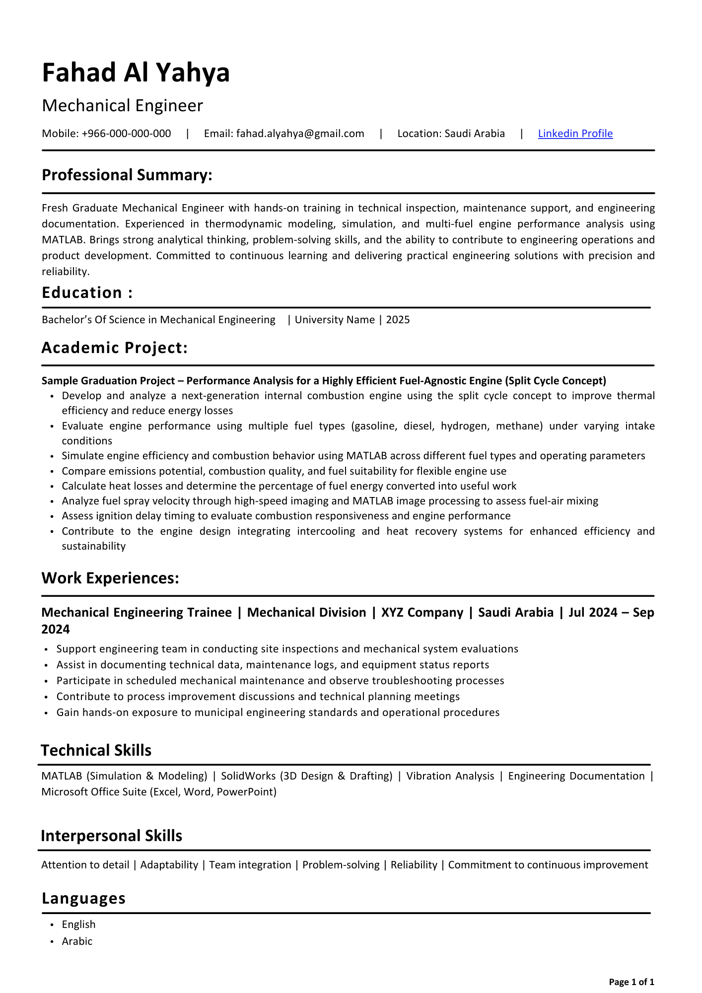 Resume 1