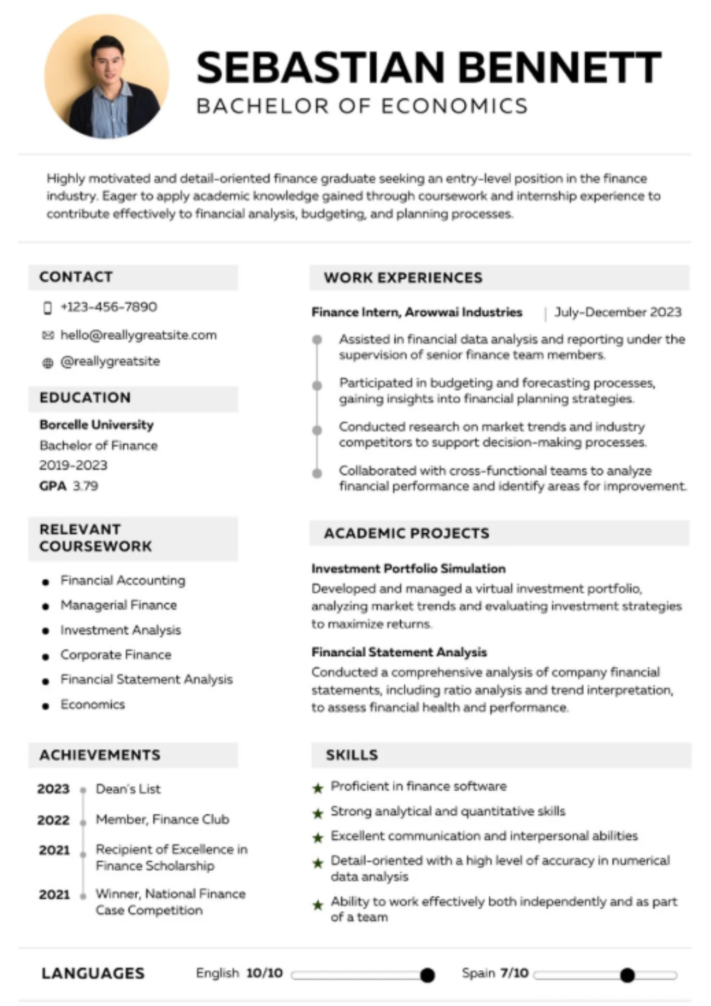 Resume 6