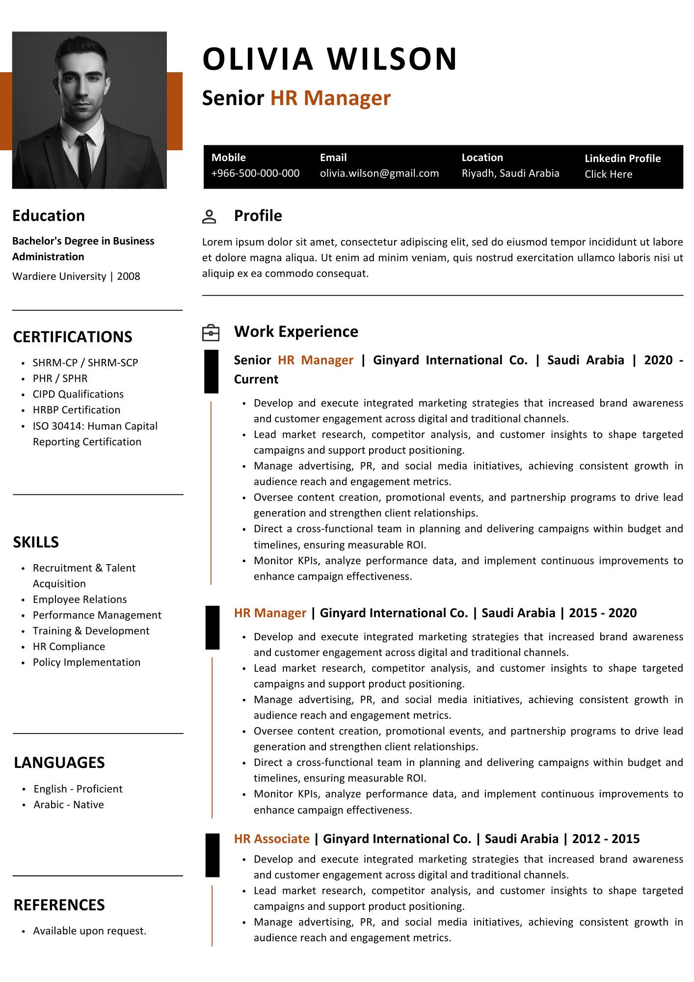 Resume 12