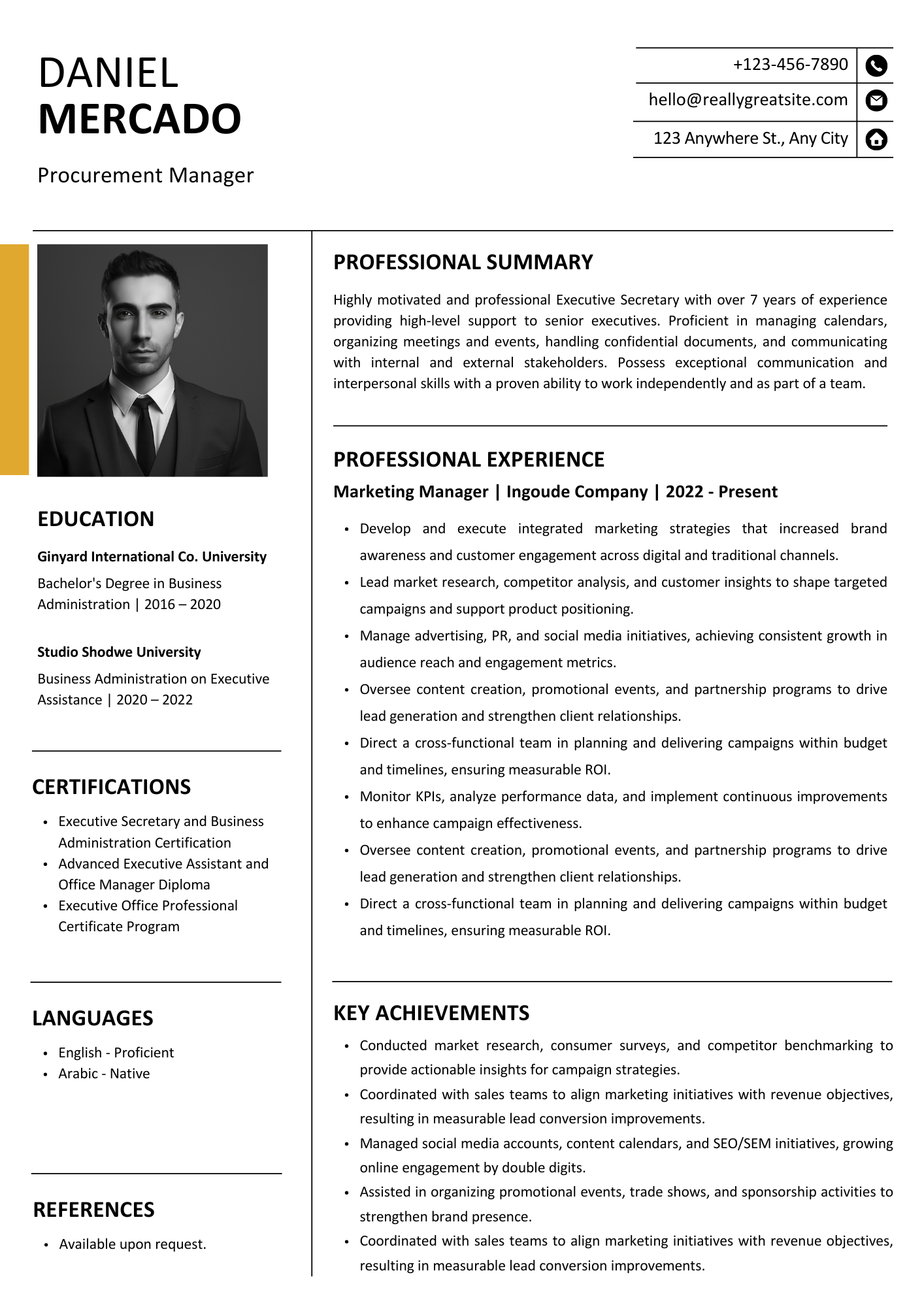 Resume 13